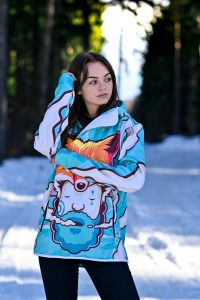 Lisica ženski duks ColorDrop