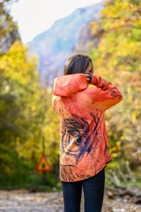 Orange Owl ženski duks Color Drop