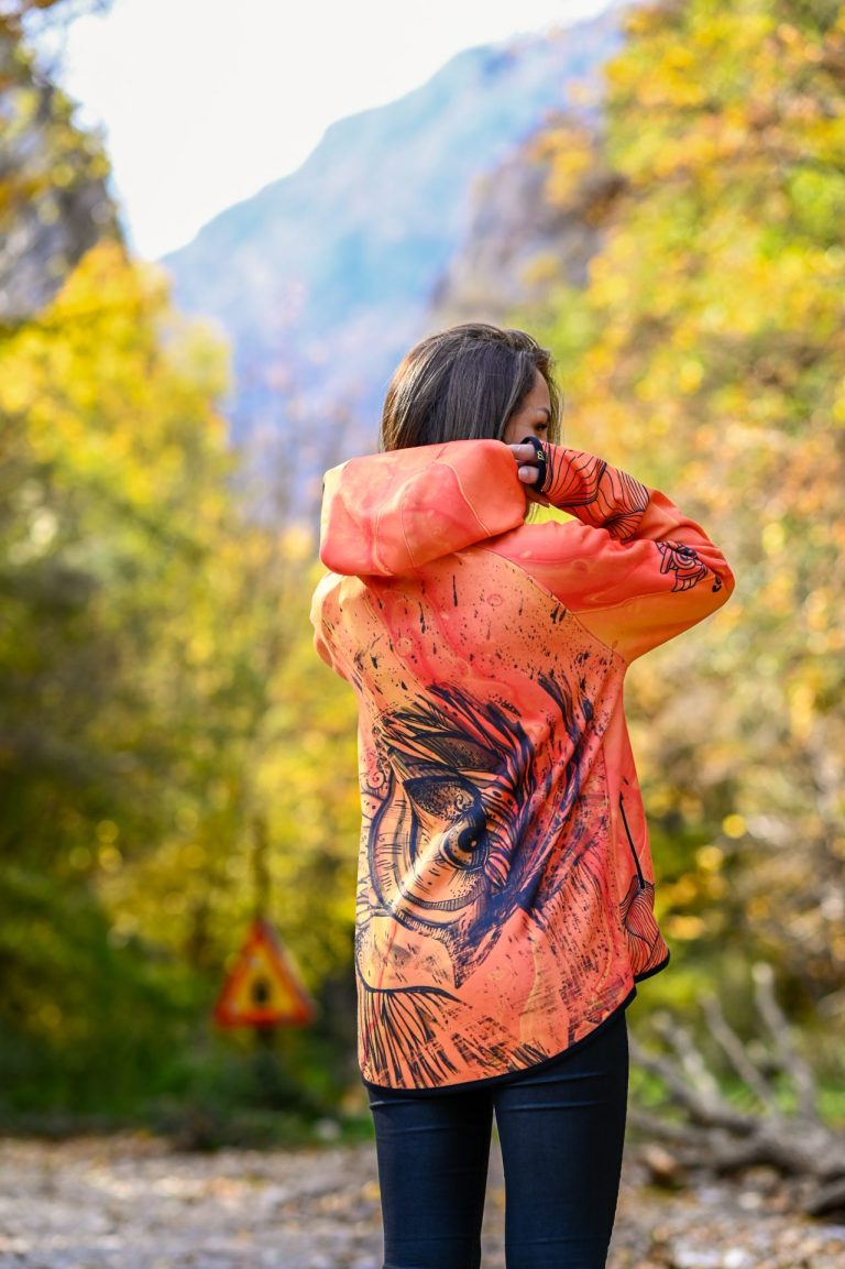 Orange Owl ženski duks Color Drop