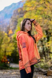 Orange Owl ženski duks Color Drop