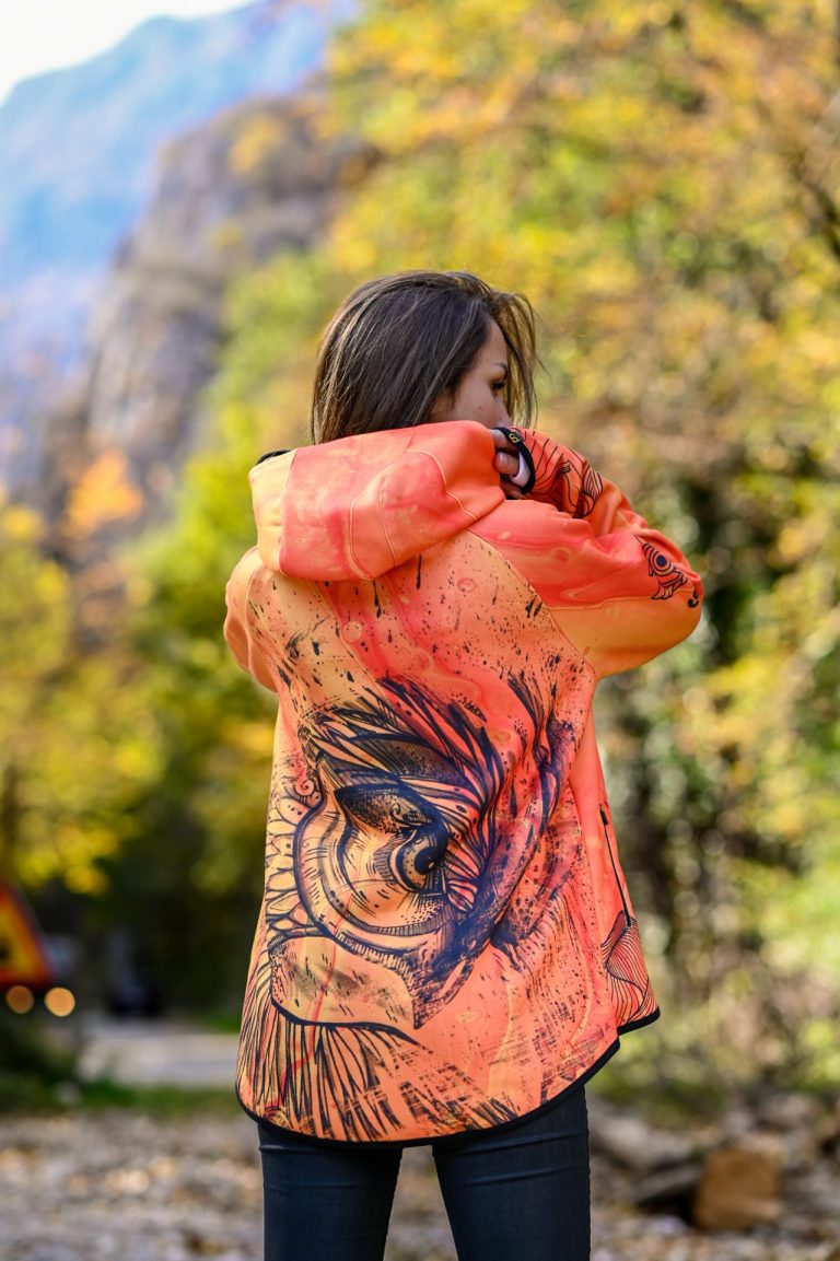 Orange Owl ženski duks Color Drop