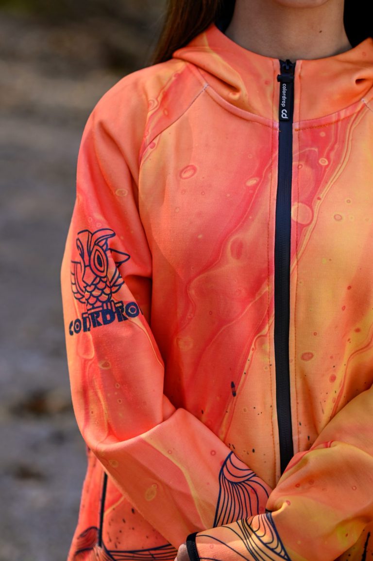 Orange Owl ženski duks Color Drop