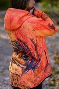 Orange Owl ženski duks Color Drop