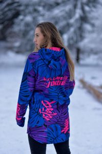 Welcome to the Jungle ženski duks Color Drop