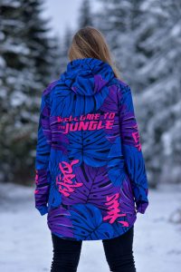 Welcome to the Jungle ženski duks Color Drop