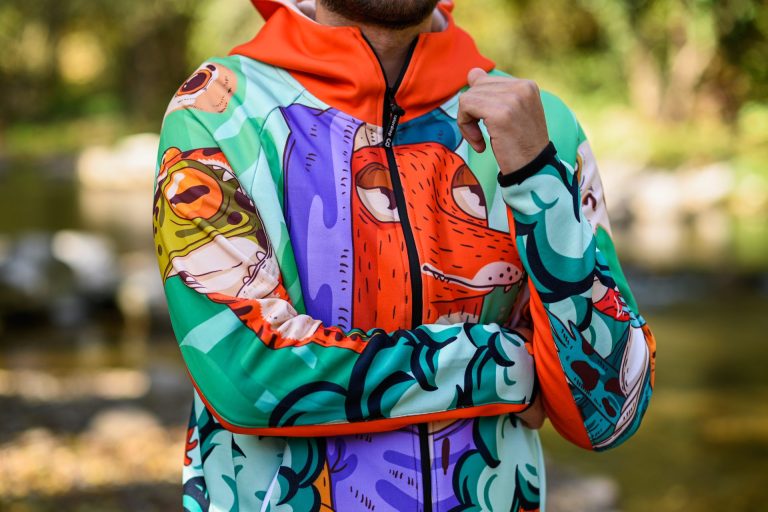 Frog muški duks Color Drop