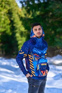Muški duks Kong Color Drop