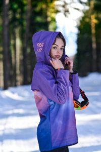 Ženska jakna Rise Up Color Drop