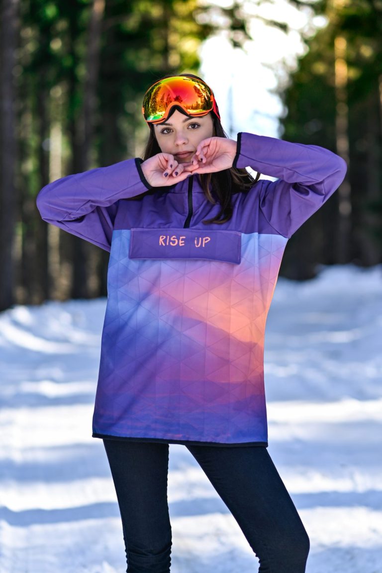 Rise Up ženska jakna Color Drop