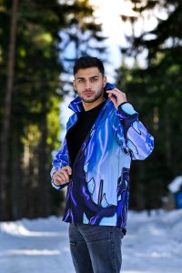 Plavi Vanzi muški šuškavac ColorDrop
