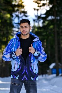Plavi Vanzi muški šuškavac ColorDrop