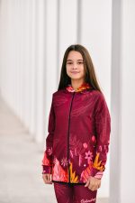 Maroonche komplet duks i helanke za devojčice
