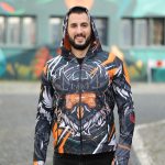 Cyber Owl muški duks Color Drop