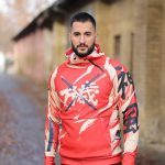 Kamikaze muški duks Color Drop